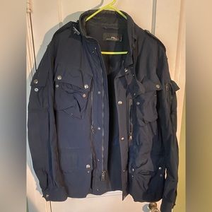 POLO RLX VINTAGE SPORT JACKET,SIZE:LARGE, MIDNIGHT BLUE. EXTREMELY RARE.